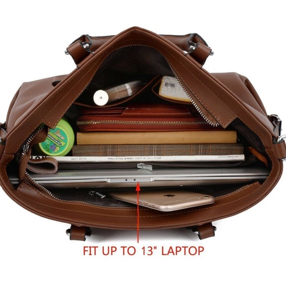 WOMEN'S LARGE LEATHER TOTE - LAST ONE ! - Picture 4 of 7